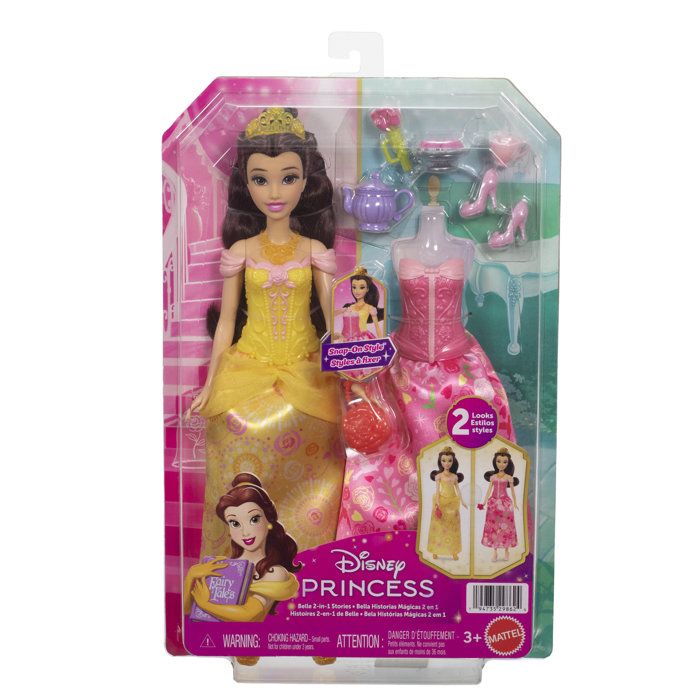 Belle et ses tenues - Disney Princess - JFJ82