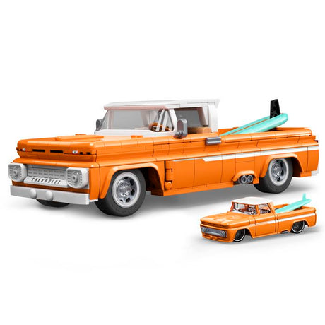 Hot Wheels - Coffret de Construction Custom Chevy Pickup 1962 Mattel Brick Shop - Mattel Brick Shop - JFT20