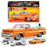 Hot Wheels - Coffret de Construction Custom Chevy Pickup 1962 Mattel Brick Shop - Mattel Brick Shop - JFT20