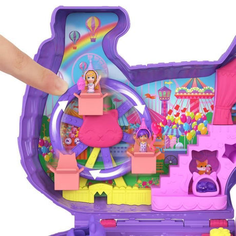 Polly Pocket - Coffret Fete du chaton - Avec mini-figurines et accessoires - Polly Pocket - JFT90
