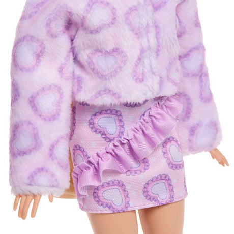 Cutie Reveal - Chat mauve - Barbie - JJP64