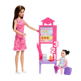 Barbie coffret maîtresse d'école - Barbie - JMK16