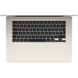 Apple - 15,3 MacBook Air M4 (2025) - RAM 24Go - Stockage 512Go - CPU 10 coeurs - GPU 10 coeurs - Lumiere Stellaire