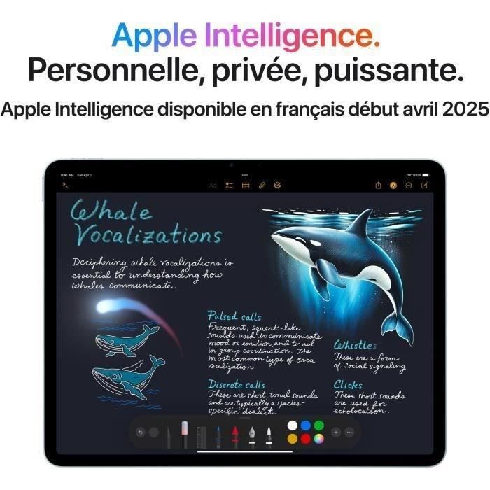 APPLE - iPad Air M3 (2025) - 11 - Wi-Fi - 512Go - Starlight