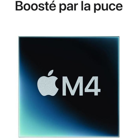 Apple - Mac mini (2024) Puce Apple M4  - RAM 24Go - Stockage 512Go SSD - CPU 10 coeurs GPU 10 coeurs - Argent