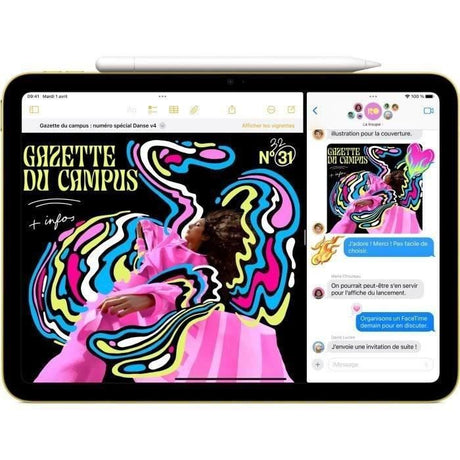 APPLE - iPad A16 (2025) - 11 - Wi-Fi + Cellular - 256Go - Argent