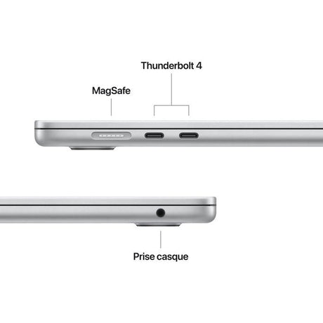 Apple - 13,6 MacBook Air M5 (2026) - RAM 16Go - Stockage 1To - CPU 10 coeurs - GPU 10 coeurs - Argent