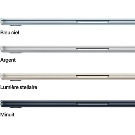 Apple - 13,6 MacBook Air M5 (2026) - RAM 16Go - Stockage 1To - CPU 10 coeurs - GPU 10 coeurs - Lumiere Stellaire