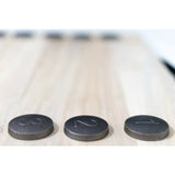 Jeu de Palet Complet MECABOIS - 12 palets en bois massif - Jeu familial traditionnel