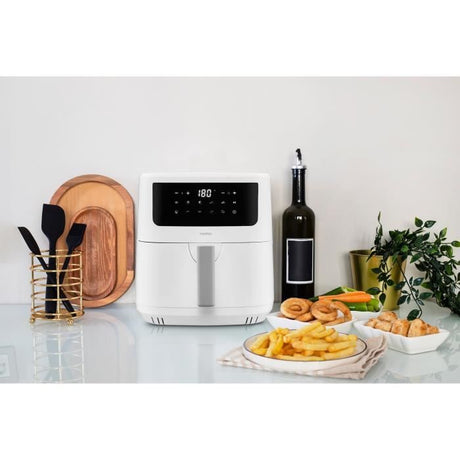 Friteuse a Air Chaud - MEDION - 50073000 - 2150 W - Ecran tactile - 9 programmes - Blanc