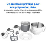 Robot pâtissier - MEDION - MD18420 - 1200 W - 5 L - 8 vitesses - Bol a glace - Noir
