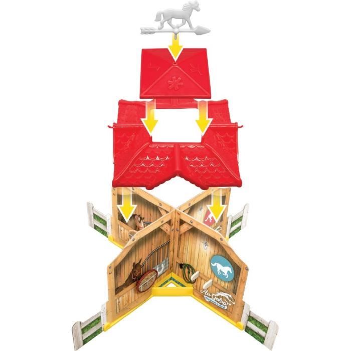 Au Galop - Jeu de plateau - MEGABLEU - Prépare ton cheval, entraîne-le, gagne la course !