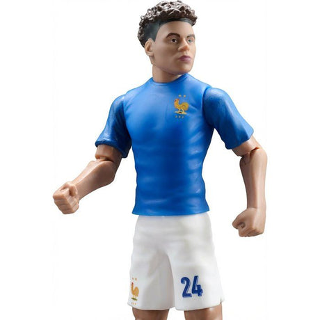 Figurine articulée - Équipe de France - MEGABLEU - Désiré Doué numéro 24 - 20 cm