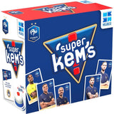 Jeu de cartes SUPER KEMS FFF - MEGABLEU - Equipe de France - 52 cartes Kem's - 10 min