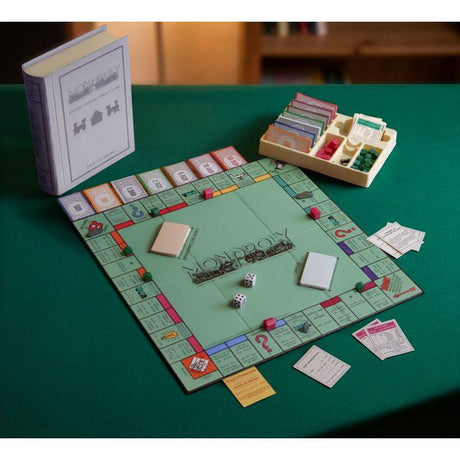 Monopoly édition vintage - Format livre - Jeu de société - MEGABLEU - Des 8 ans