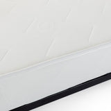 Canapé clic clac 3 places - Gris anthracite - Matelas 14 cm - 130 x 190 cm - MEGAN