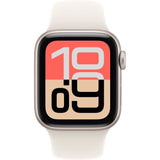 Apple Watch SE 3 GPS - 40mm - Boîtier Starlight Aluminium  - Bracelet Starlight Sport Band - M/L
