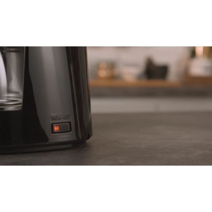 Cafetiere filtre - MELITTA - Enjoy II 1017-02 - 1000 W - 10/15 tasses - Noir