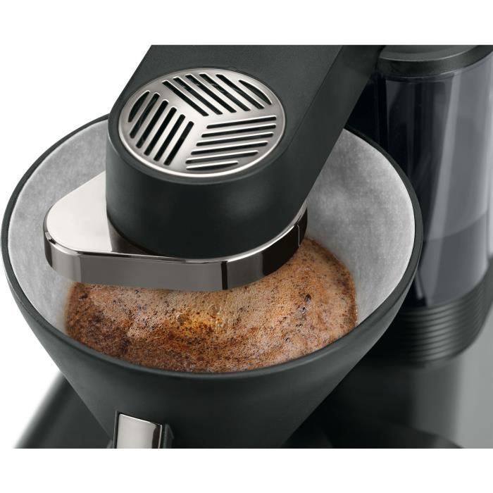 Cafetiere filtre - MELITTA - Epour 1024-11 - 1515 W - 2/8 tasses - Noir/Chrome