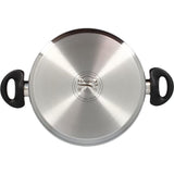 Faitout - MENASTYL - 6020256 - En acier inoxydable - 24 cm - Tous feux dont induction