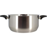 Faitout - MENASTYL - 6020256 - En acier inoxydable - 24 cm - Tous feux dont induction