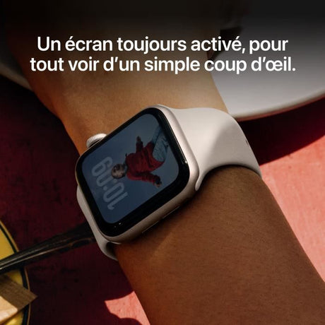 Apple Watch SE 3 GPS + Cellular - 40mm - Boîtier Midnight Aluminium  - Bracelet Midnight Sport Band - M/L