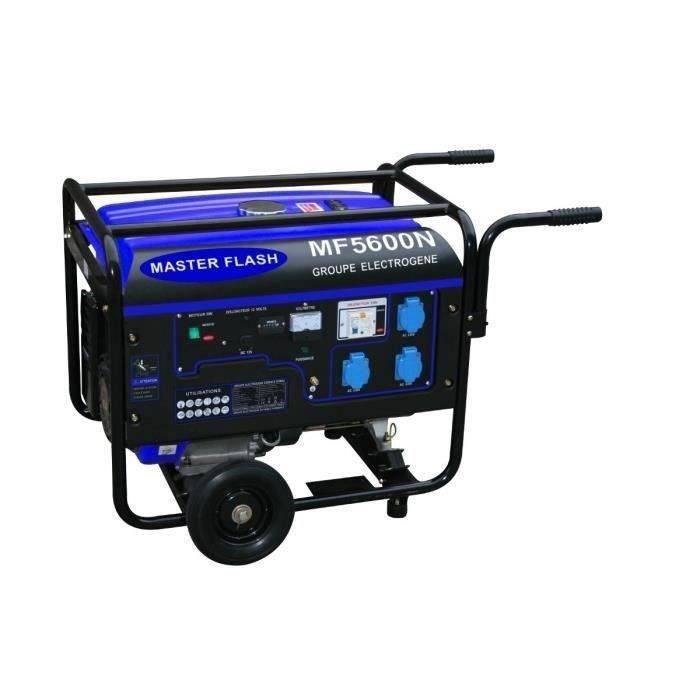 Groupe électrogene a essence - MASTER FLASH - MF5600N - 5500W max - 96dB(A) - 25L