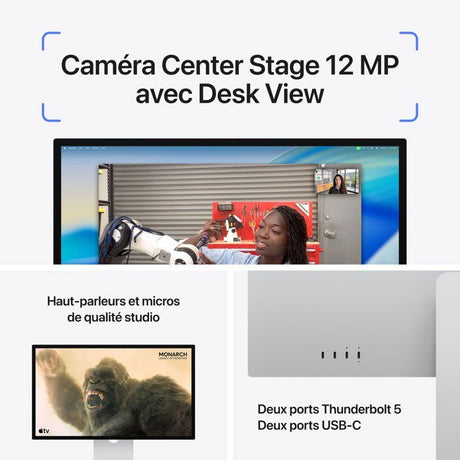Apple - Studio Display (2026) - Verre Standard - Support a Inclinaison et Hauteur réglables ???????