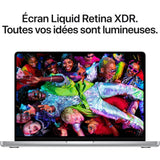 Apple - 14,2 MacBook Pro M5 Pro (2026) - RAM 24Go - Stockage 1To - CPU 15 coeurs - GPU 16 coeurs - Argent