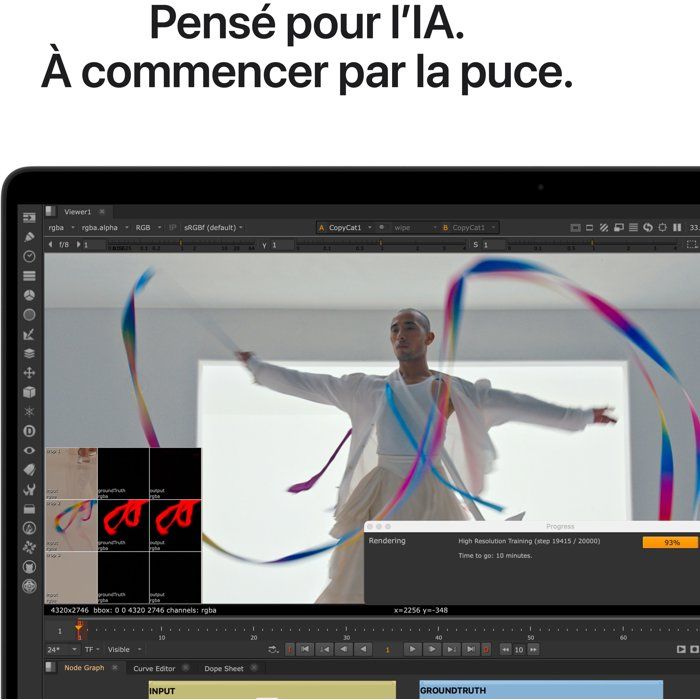 Apple - 16,2 MacBook Pro M5 Pro (2026) - RAM 48Go - Stockage 1To - CPU 18 coeurs - GPU 20 coeurs - Noir Sidéral