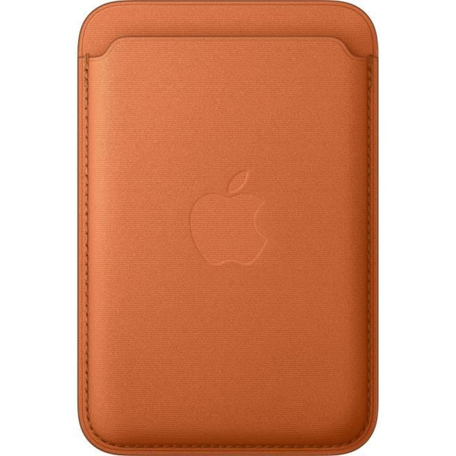 APPLE iPhone - Portefeuille a tissage fin avec MagSafe - Fox Orange