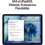 Apple - iPad Air M4 (2026) - 13 - Wi-Fi - 256Go - Bleu