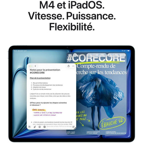 Apple - iPad Air M4 (2026) - 13 - Wi-Fi - 256Go - Mauve
