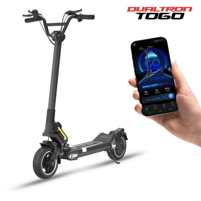 Trottinette électrique - DUALTRON - Togo Plus - 650W - 9 pouces - 60 km