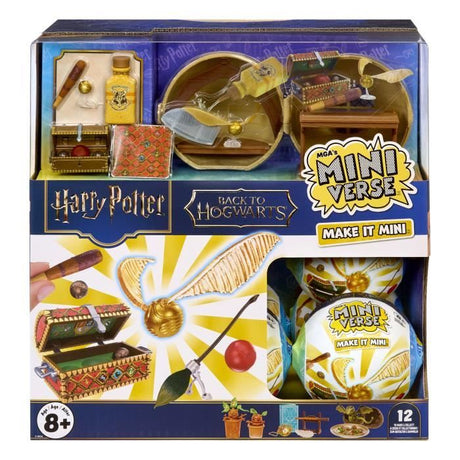 Miniverse - Harry Potter Back to Hogwarts - Boîte complete avec les 15 boules - Jeu de loisir créatif - Des 8 ans - Non comestible