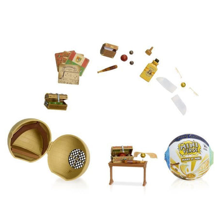 Miniverse - Harry Potter Back to Hogwarts - Boîte complete avec les 15 boules - Jeu de loisir créatif - Des 8 ans - Non comestible