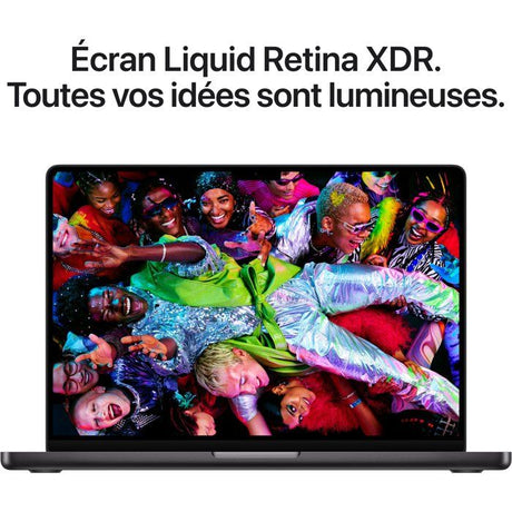 Apple - 14,2 MacBook Pro M5 (2026) - RAM 32Go - Stockage 1To - CPU 10 coeurs - GPU 10 coeurs - Noir Sidéral