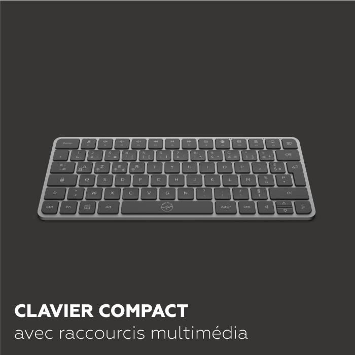 Clavier - Touches plates - MOBILITY LAB - KP430W - Mini - AZERTY - Sans rétroéclairage