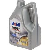 Huile moteur 5W-30 Synthétique - MOBIL - Super 3000 - Formula-V -bidon 5L -  haute performance