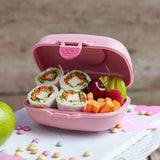 Boîte a Goűter - MONBENTO - Snack box hermétique - MB Gram Rose Blush