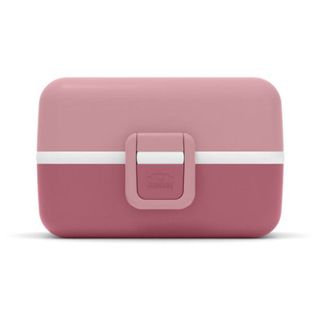 Lunch Box Enfant - MONBENTO - 3 Compartiments - Sans BPA - MB Tresor Rose Blush