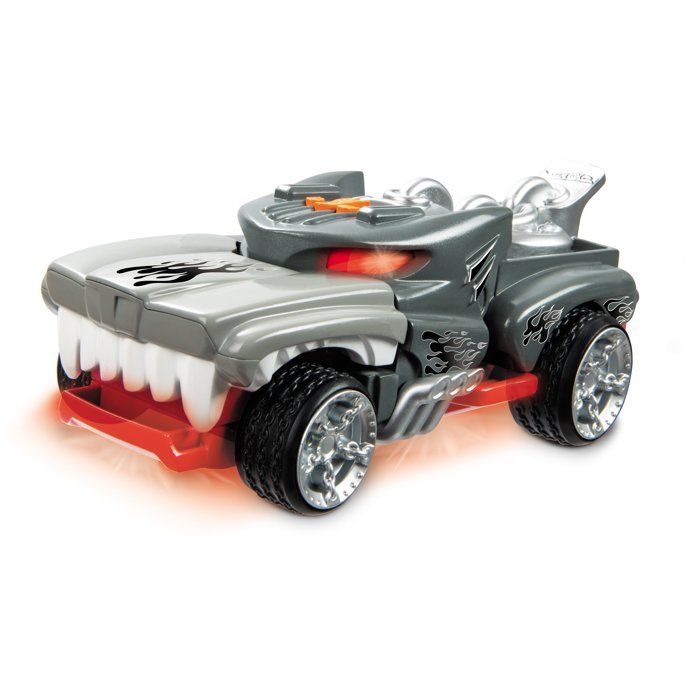 Véhicule motorisé Hot Wheels Monster Action Hotweiler - Sons et lumieres - 23cm