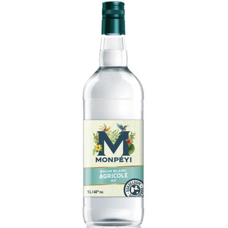 Monpéyi - Rhum blanc Agricole - 40,0% Vol. - 1L