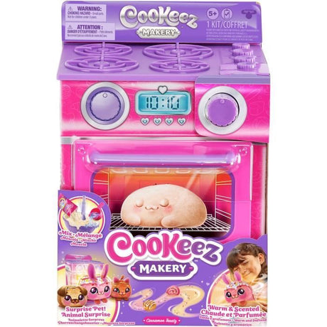 Fabrique a Pâtisserie Rose - MOOSE TOYS - COOKEEZ MAKERY - Four interactif, peluche parfumée et accessoires