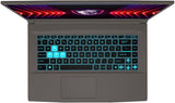 PC Portable - MSI - Thin 15 B13VE-2266FR - 15,6 FHD - 144Hz - RTX 4050 GDDR6 6Go - Intel Core i5 13420H - RAM 16Go - 512Go SSD