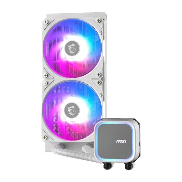 MSI - MAG CORELIQUID A13 240 - Kits de watercooling - 120 x 120 x 25 mm - Blanc