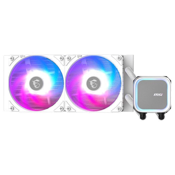 MSI - MAG CORELIQUID A13 240 - Kits de watercooling - 120 x 120 x 25 mm - Blanc