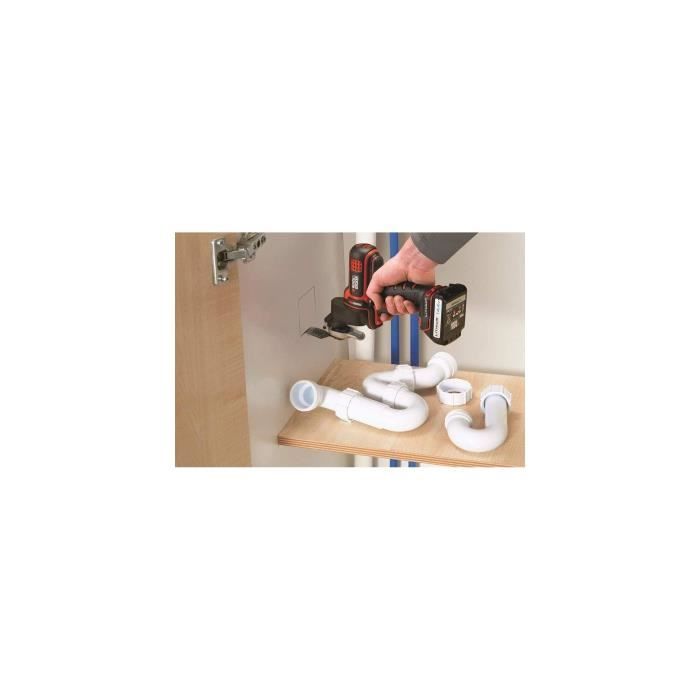 Tete d'outil oscillatoire Multievo BLACK+DECKER - MTOS4-XJ - avec 11 accessoires