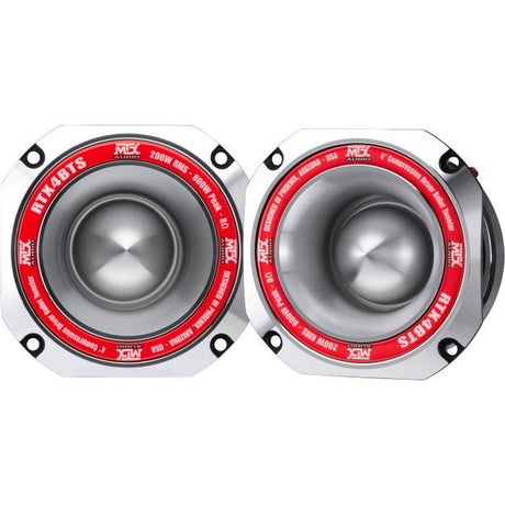 MTX AUDIO - MTX tweeter a haute efficacité RTX4BTs - Ř10cm - Bobine 45mm - 200W RMS - 800W - Peak 8O 103,0dB/2V/1m vendu a la piece