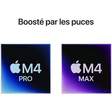 Apple - 16'' MacBook Pro M4 Pro - RAM 24Go - Stockage 512Go SSD - CPU 14 coeurs - GPU 20 coeurs - Noir sidéral